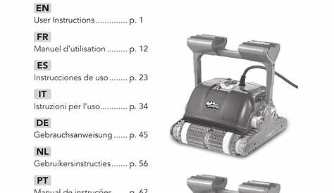 Maytronics Dolphin M400 Manual Robotic Automatic Pool Cleaner AC Pools