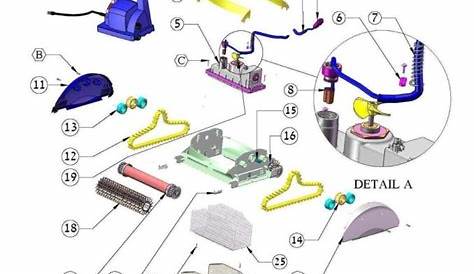 Maytronics Dolphin Pool Cleaner Parts Diagram Deluxe 4 Robotic