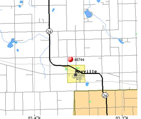 Mayville Michigan Zip Code