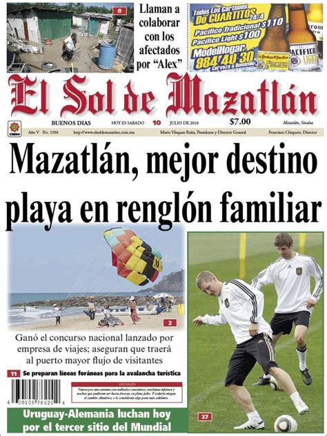 mazatlan mexico newspaper in english