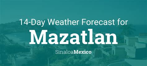 mazatlan sinaloa mexico weather