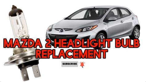 Mazda 2 Headlight Assembly Removal