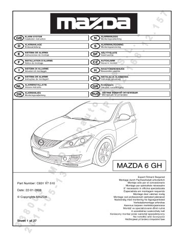 Mazda 6 Kombi 2014 Használati Kézikönyv Magyar Pdf rack autó