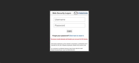 mazda log in portal