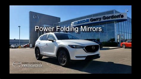 Mazda Power Folding Mirrors