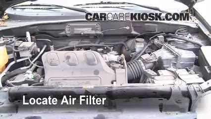 Mazda Tribute Engine Air Filter Replacement