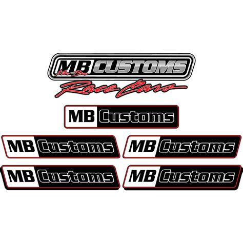 mb customs chassis logo