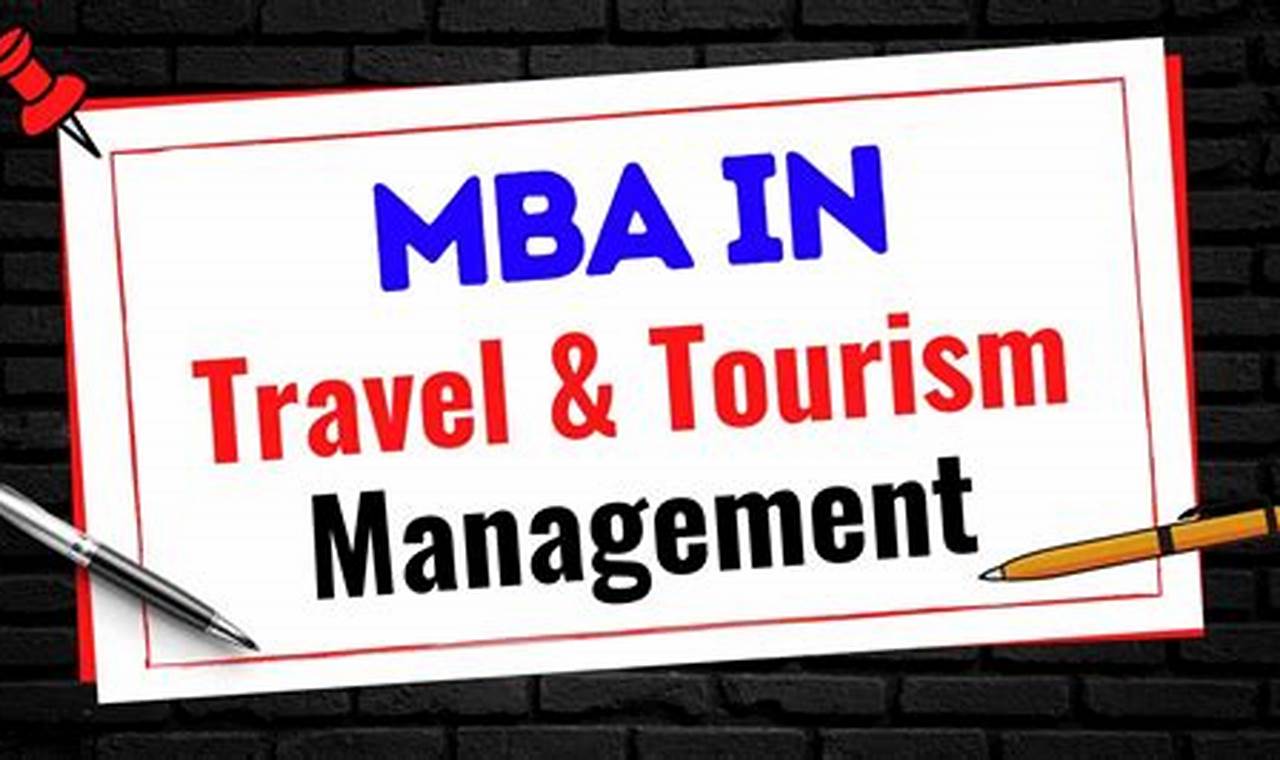 mba in tourism and travel