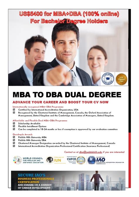 mba and phd dual programs