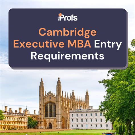 mba entry requirements