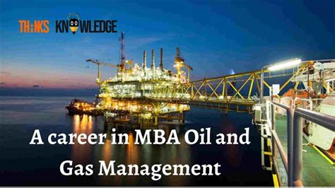 mba in oil and gas management colleges