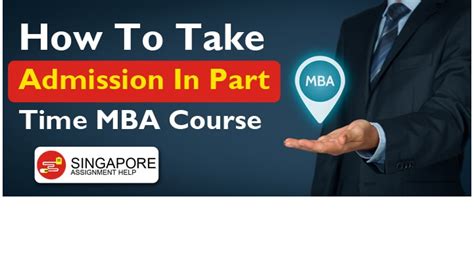 mba in part time admission
