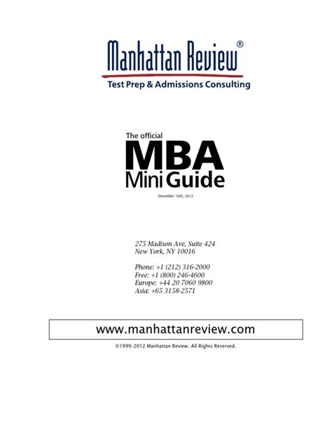 mba mini quiz