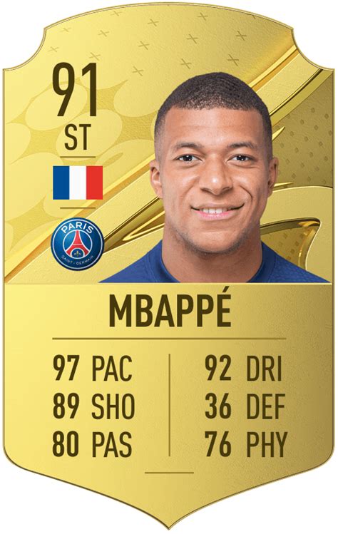 mbappe fifa 23 rating