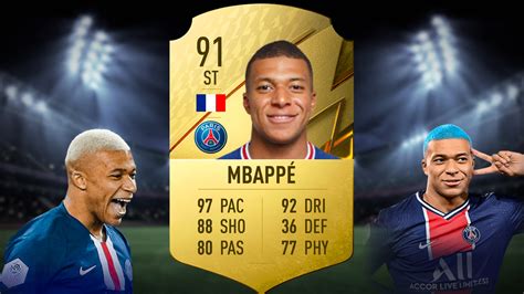 mbappe first fifa card