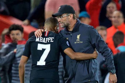 mbappe liverpool klopp