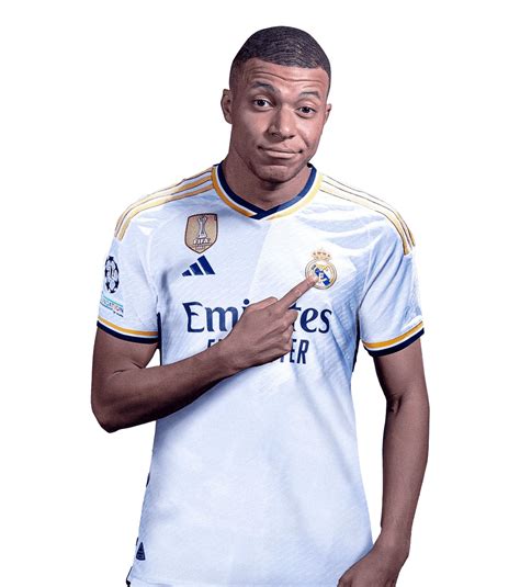 mbappe real madrid png