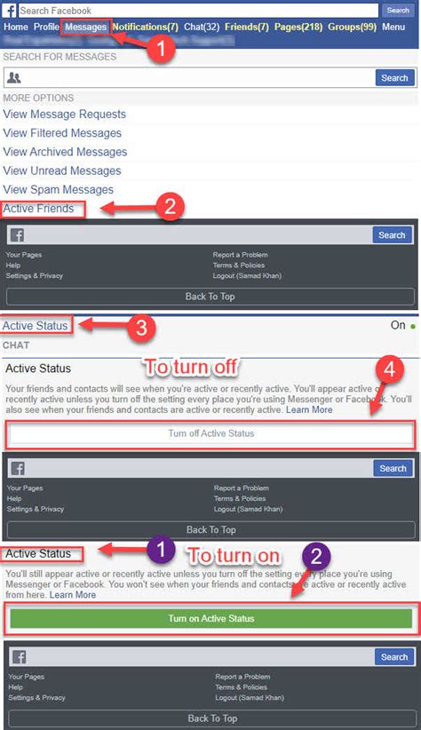 mbasic facebook settings