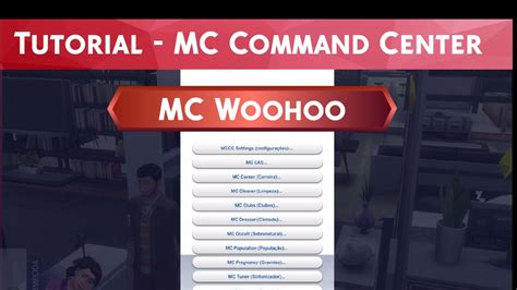 mc command center woohoo extension