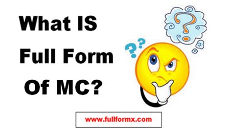 mc full form in army