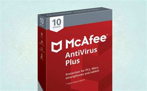 mcafee antivirus software download for pc