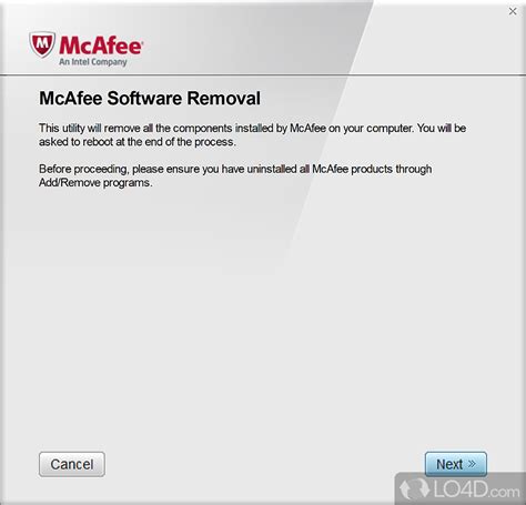 mcafee consumer product removal tool download