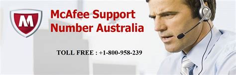 mcafee customer service number australia