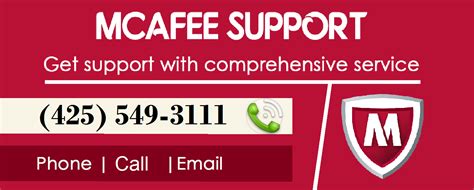 mcafee customer service phone number call