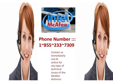 mcafee customer service telephone number usa