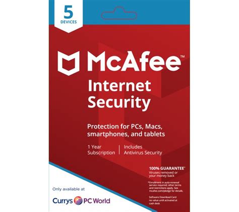 mcafee internet security deals