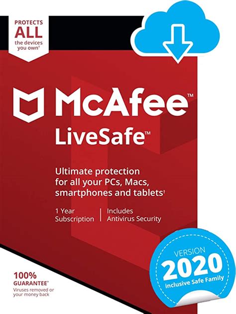mcafee livesafe download already purchased uk