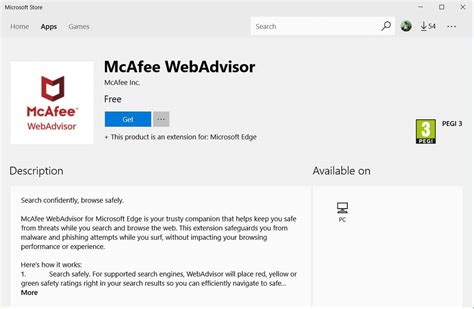 mcafee webadvisor spam