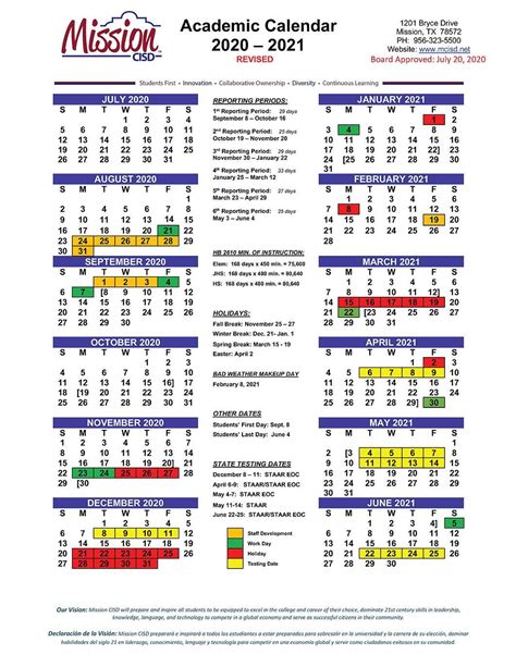 Mcallen Isd Calendar 2024-21 2024: Everything You Need To Know