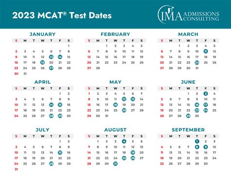 mcat testing dates 2023