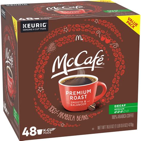 mccafe coffee k cups decaf