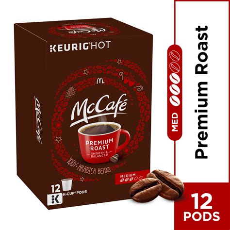 mccafe premium roast medium coffee k-cup pods