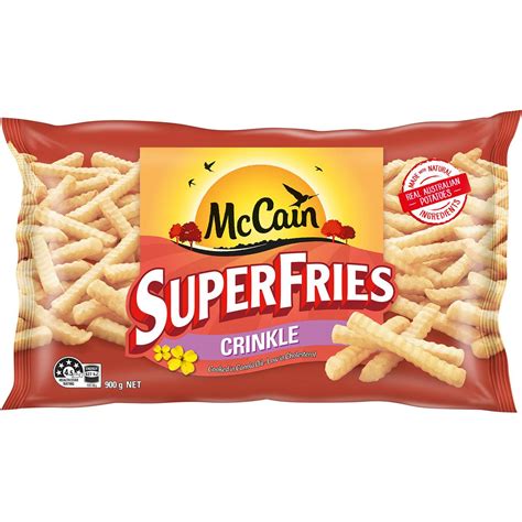 mccain crinkle cut fries