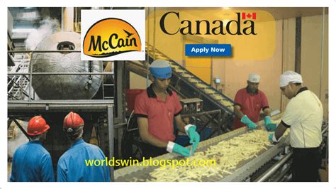 mccain foods careers canada