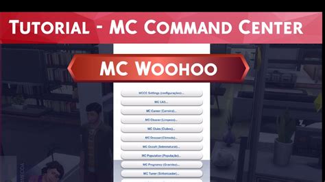mccc command center sims 4