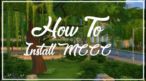 mccc sims 4 download tutorial