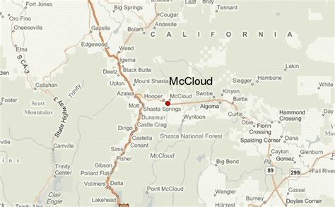 Mccloud Ca Weather Forecast