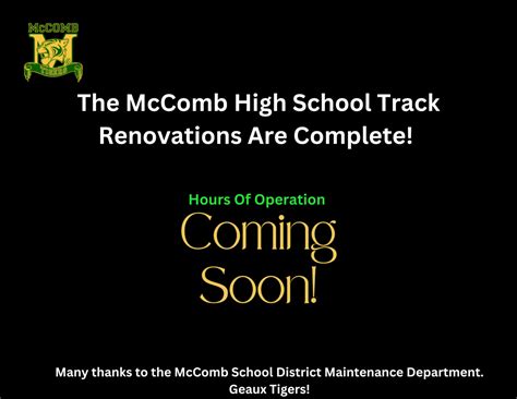 Mccomb High School Number