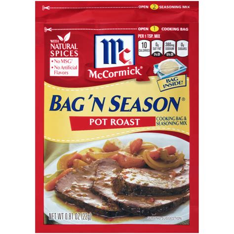 mccormick bag and season pot roast