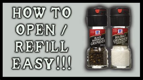 Mccormick Black Pepper Grinder Refill