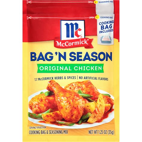 mccormick chicken bag n seasoning