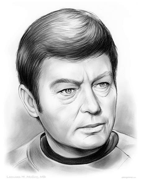 Best Mccoy Star Trek Drawing Smile Sketch For Kids