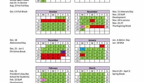 20222023 School Calendar