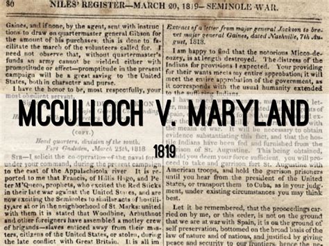 mcculloch v. maryland context