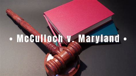 mcculloch v. maryland established