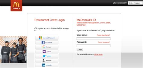 mcdaltametrics login page restaurant